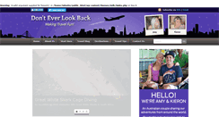 Desktop Screenshot of donteverlookback.com
